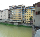 The view from Ponte Vecchio