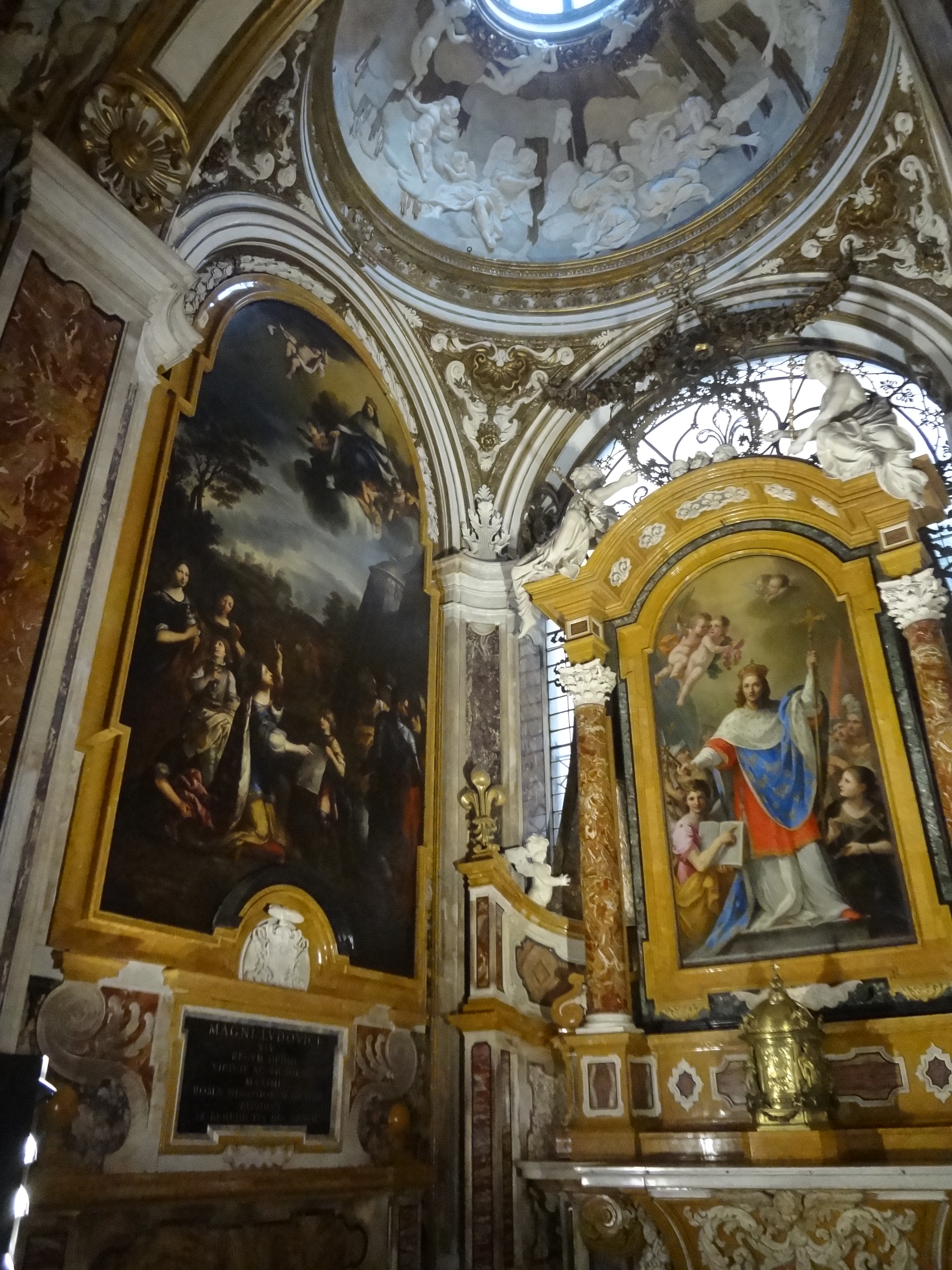 San Luigi dei Francesi - Becky's photos of Roman Churches