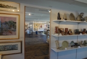 A gallery at Rocky Neck in Gloucester, MA