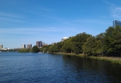 View of Boston from the Mass Ave Bridge