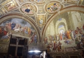 The Vatican Museum's Raphael Rooms