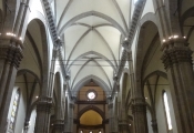 Inside the cathedral