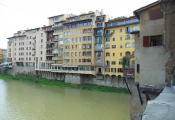 The view from Ponte Vecchio