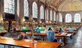 Bates Hall at the Boston Public Library - by Becky DiMattia