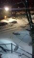 End of the day Tuesday, still snowing
